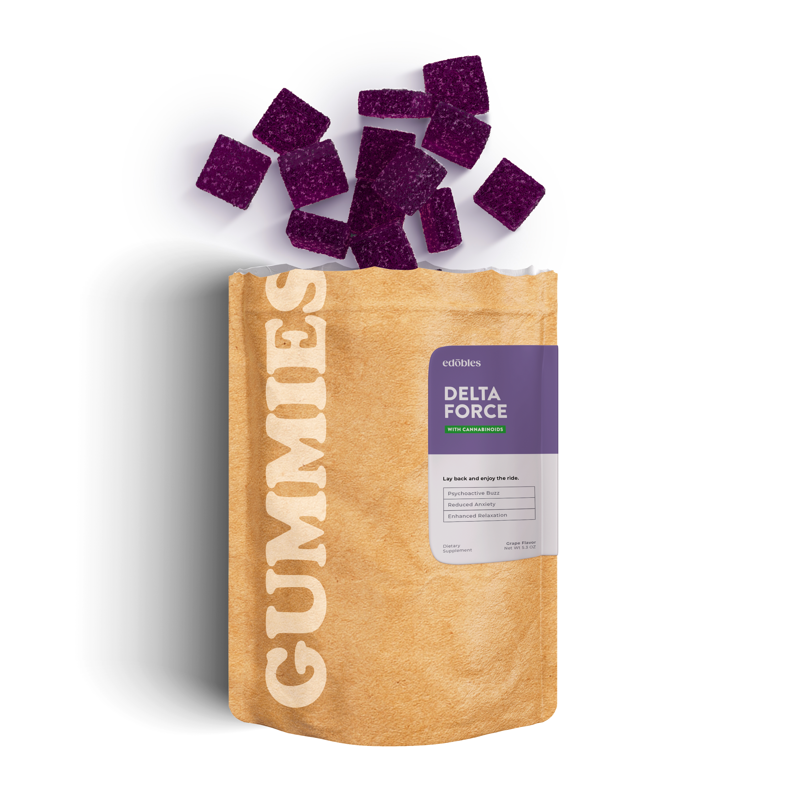 Delta Force Gummies - D8, D9, D10 (1,500mg)
