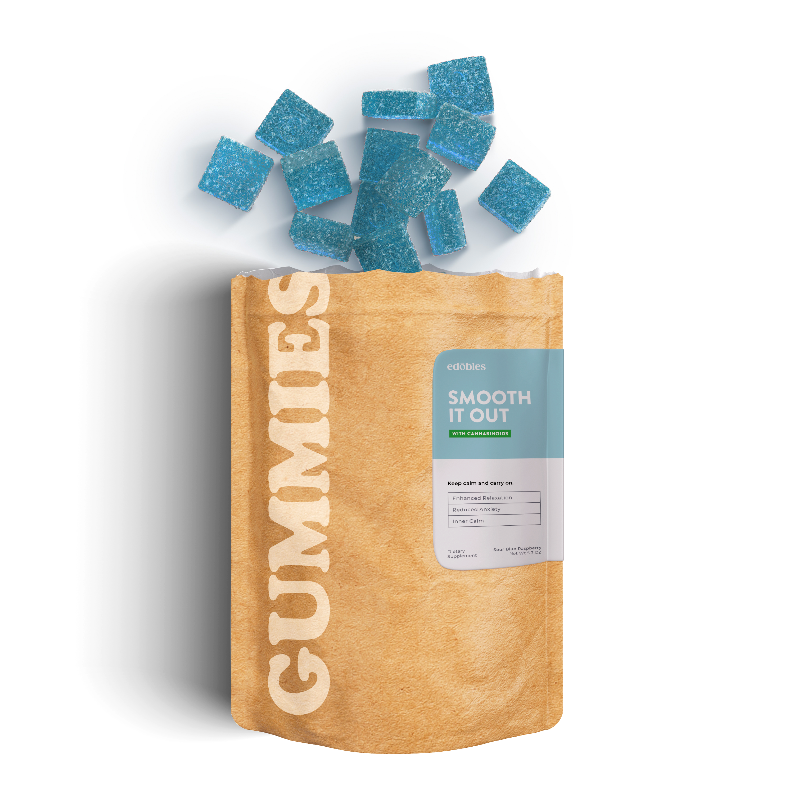 Smooth It Out Gummies - CBD, CBG (3,750mg)
