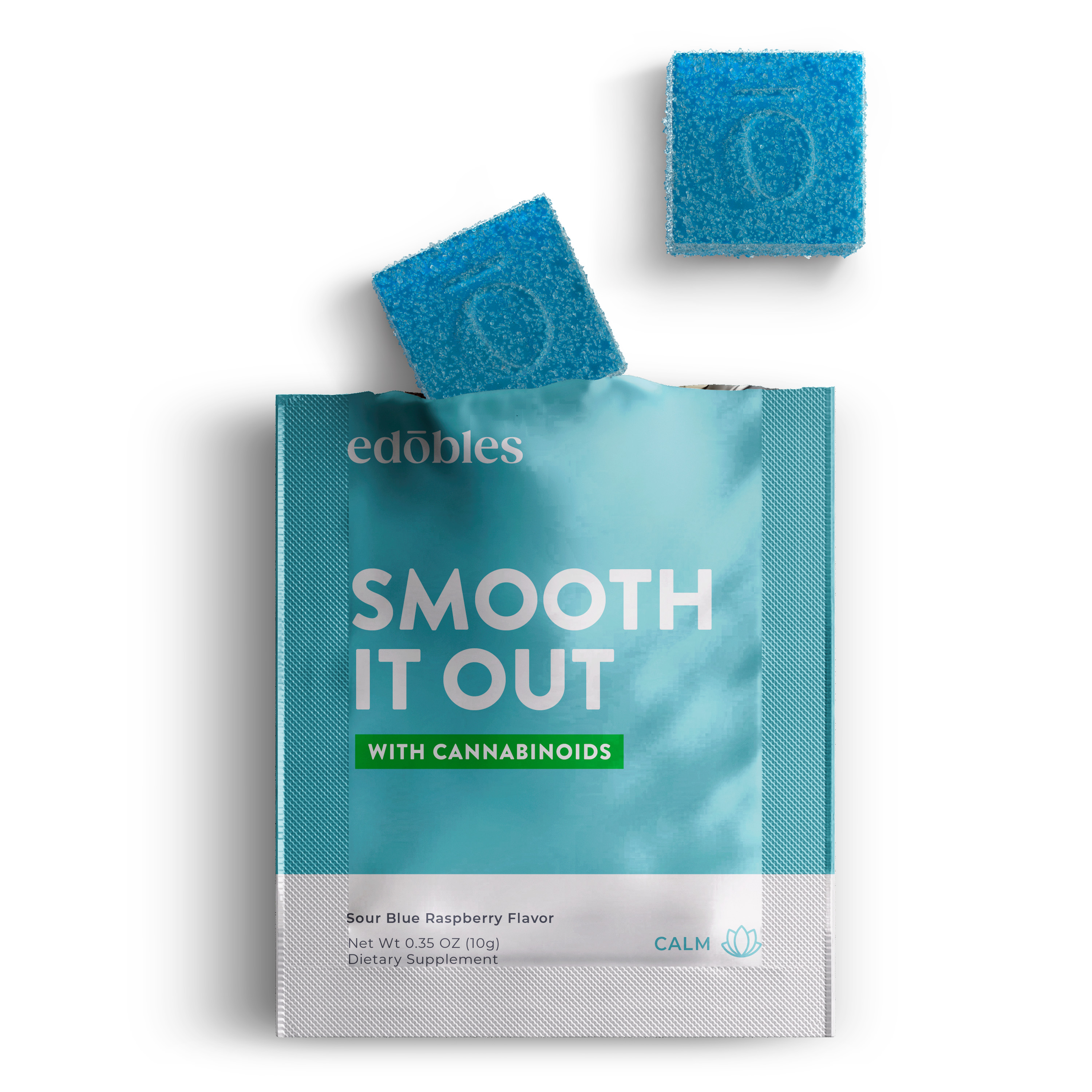 Smooth It Out Gummy Pouch - CBD, CBG (250mg)