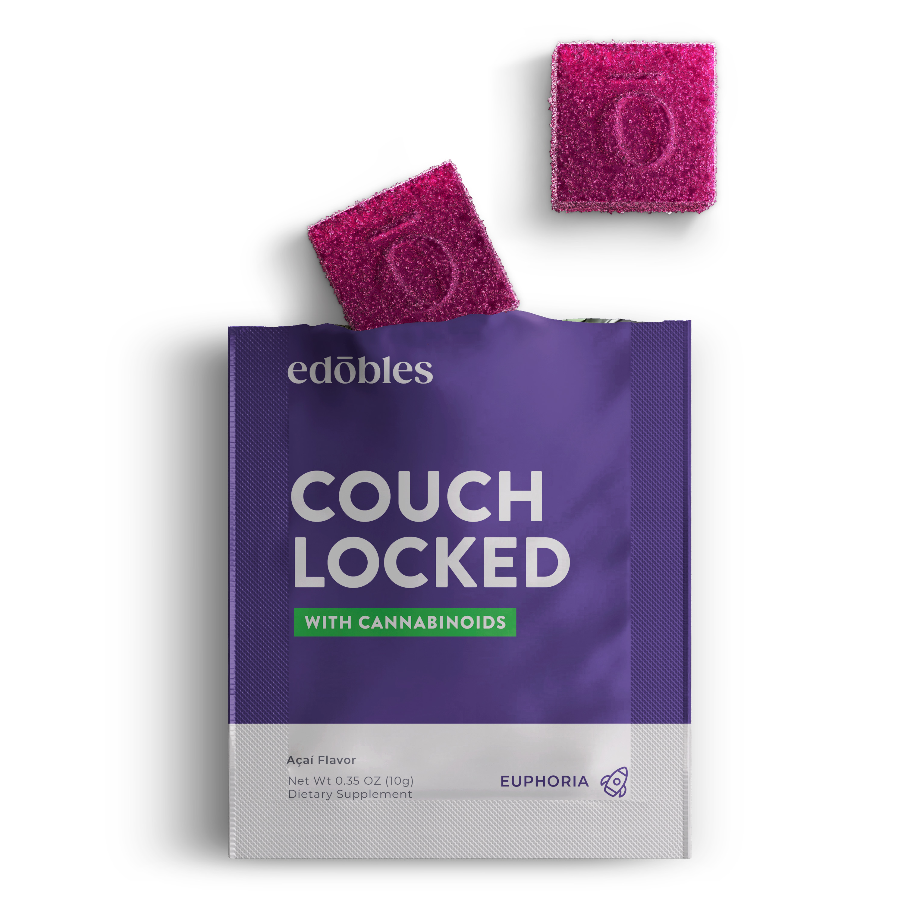 Couch Locked Gummy Pouch - D8, D9, THCP (82mg)