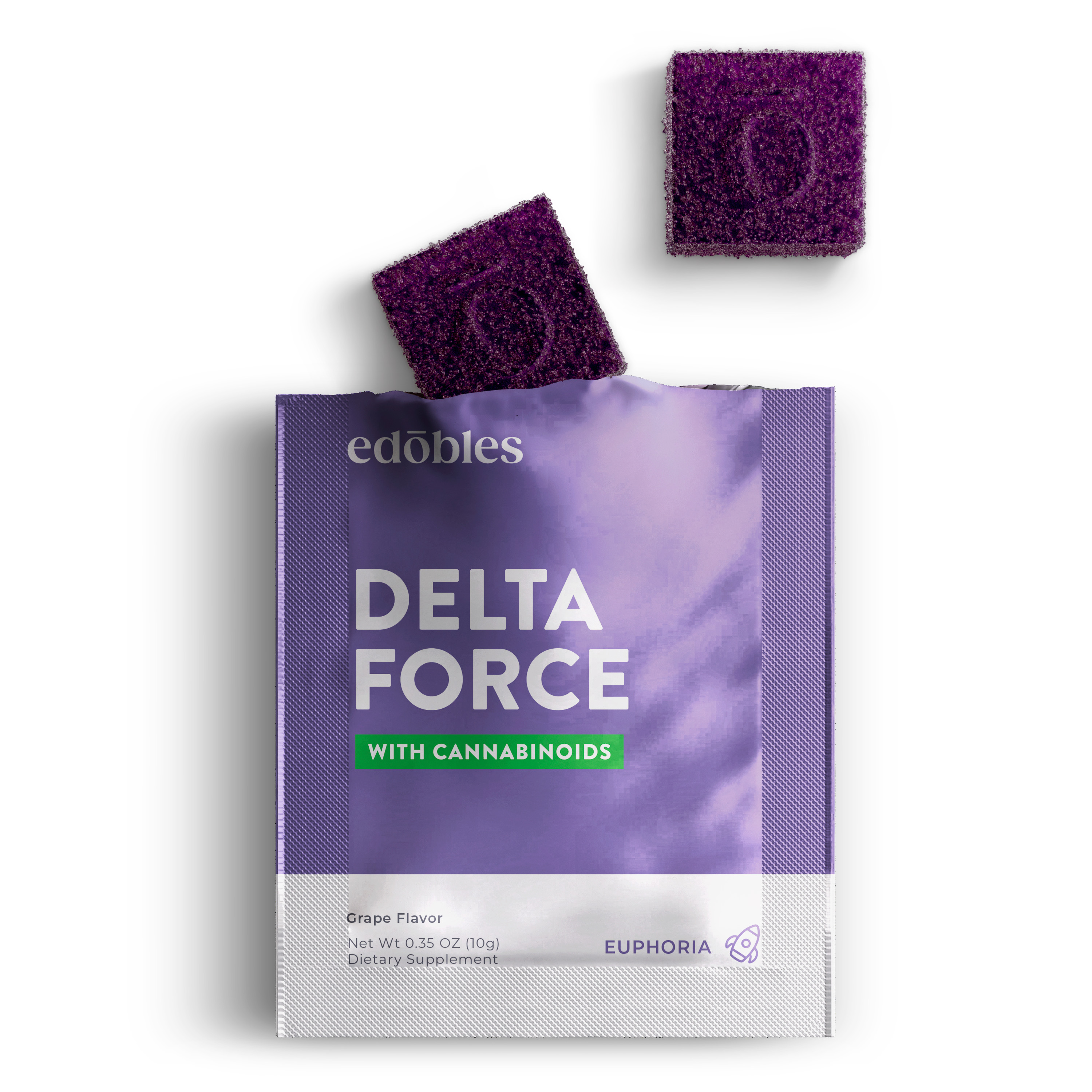 Delta Force Gummy Pouch - D8, D9, D10 (100mg)