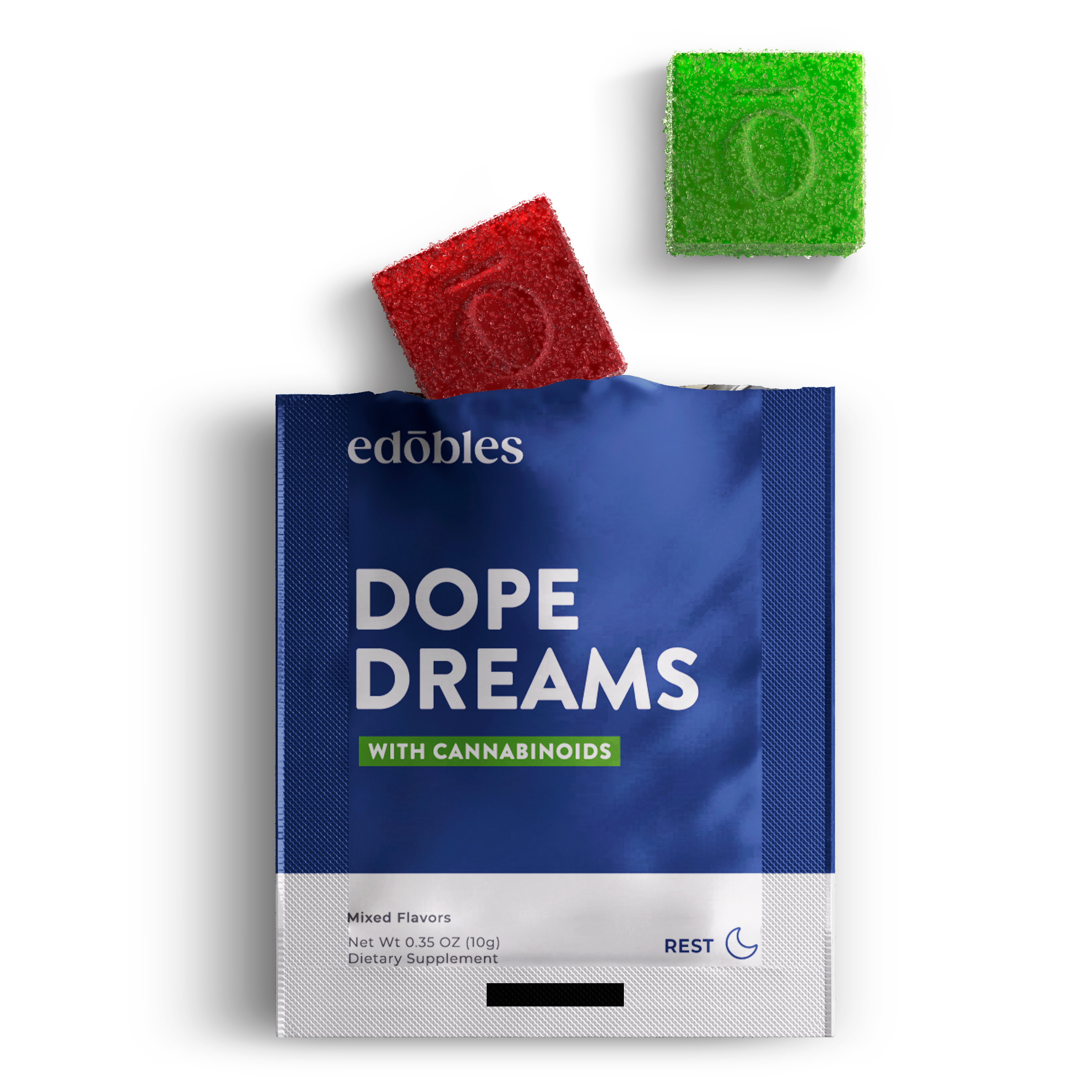 Dope Dreams Gummy Pouch - D9, CBD, CBN, Melatonin (92mg)