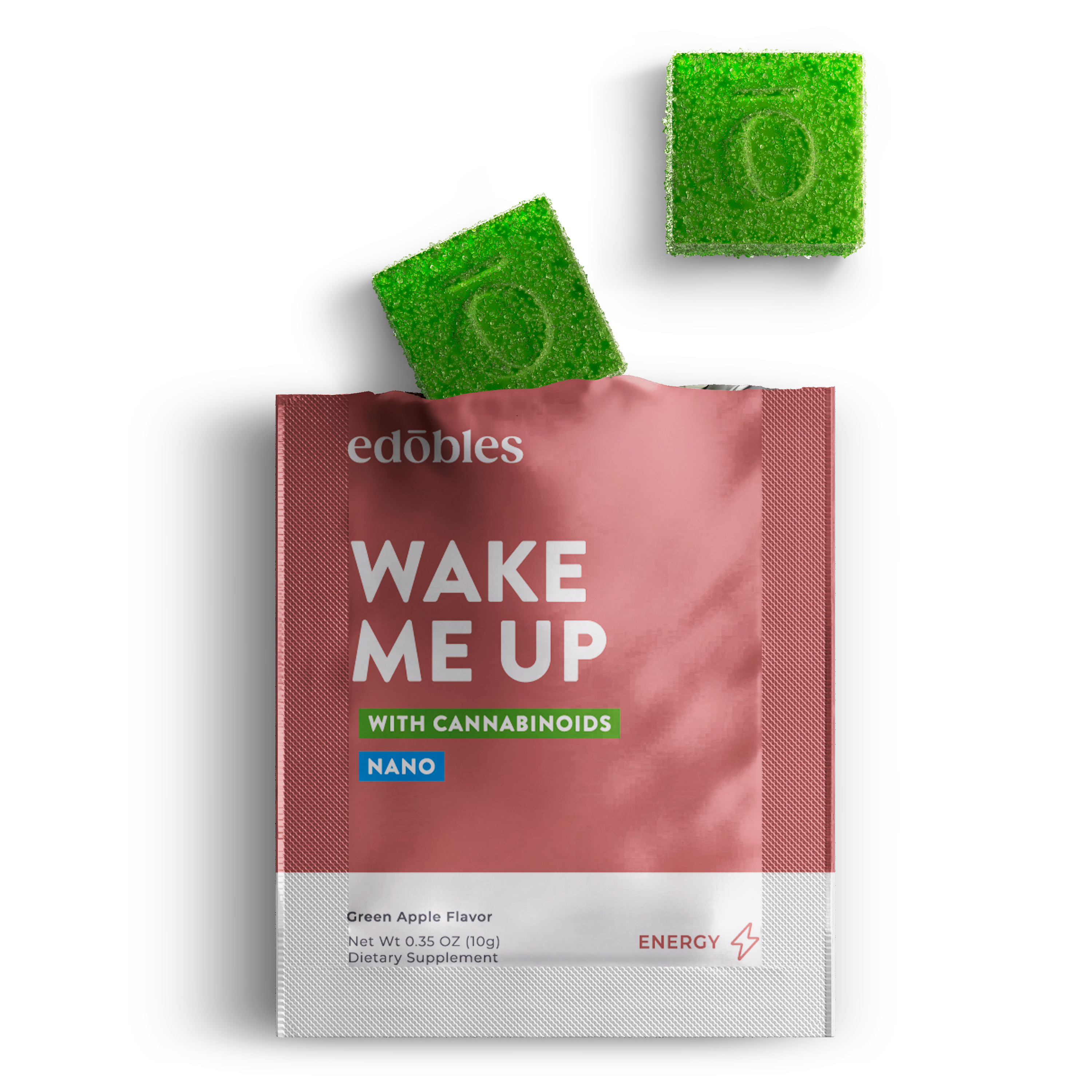 Wake Me Up Gummy Pouch - Nano D9, THCV (14mg)