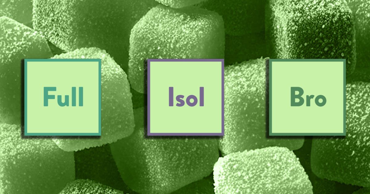 The Different Types of CBD Which is Best?