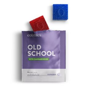Old School Gummy Pouch - D9, CBD