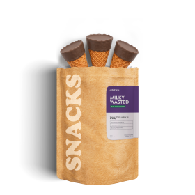 Milky Wasted Waffle Cones - D8, THCP