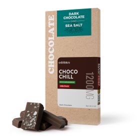 1,200mg Choco Chill (Dark Chocolate & Sea Salt) Bar - Delta 8
