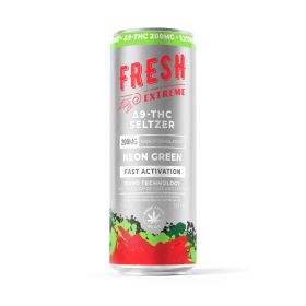 200mg Neon Green THC Seltzer - D9 Nano - Fresh