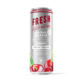 100mg Cherry THC Seltzer - D9 Nano - Fresh