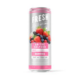300mg Berries THC Seltzer - D8 Nano - Fresh