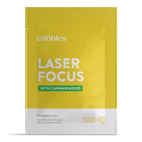 Laser Focus Gummy Pouch - D8, D10, HHC, CBD, CBG - Thumbnail 2
