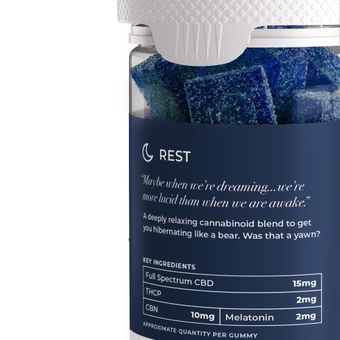 Lucid Dreams Gummies - THCP, CBN, CBD, Melatonin - Thumbnail 6