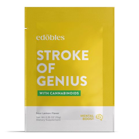 Stroke of Genius Gummy Pouch - D9, HHC, CBD, THCV - 2