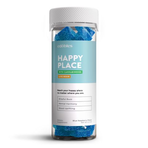 Happy Place Gummies - D8, Live Resin - Thumbnail 1