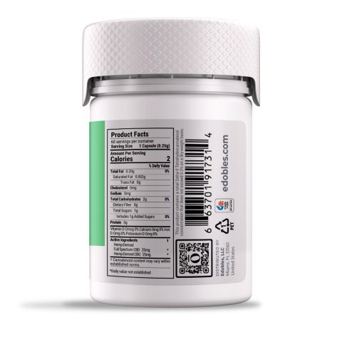 Juggle it All Capsules - CBD, CBG - Thumbnail 5