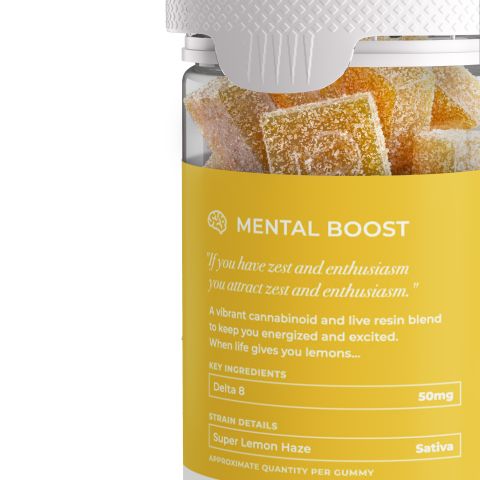 Zest for Life Gummies - D8, Live Resin - Thumbnail 6