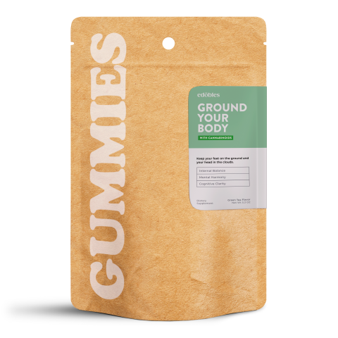 Ground Your Body Gummies - CBD, Mushrooms - Thumbnail 1