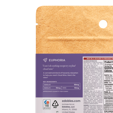 On Cloud Nine Gummies - D8, D9, HHC - Thumbnail 5