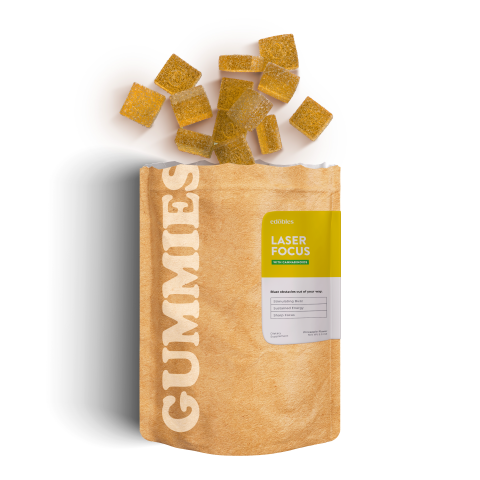 Laser Focus Gummies - D8, D10, HHC, CBD, CBG - Thumbnail 1