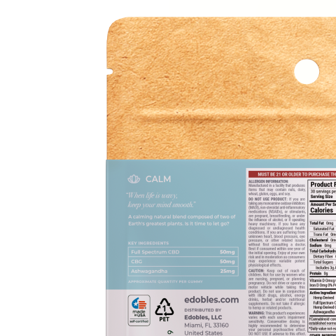 Smooth It Out Gummies - CBD, CBG - Thumbnail 5