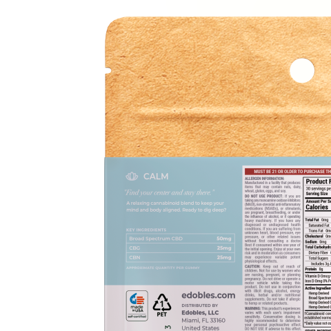 Find Your Center Gummies - CBN, CBG, CBD - Thumbnail 5