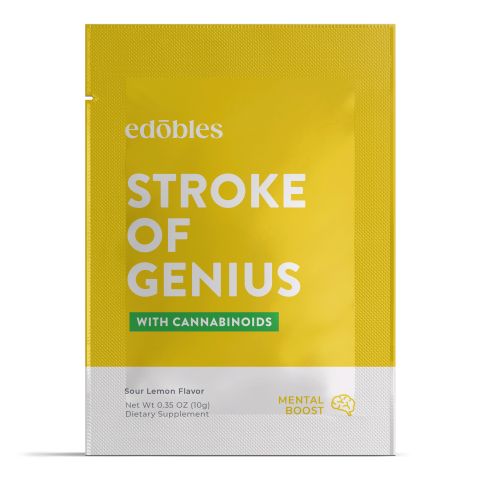 Stroke of Genius Gummy Pouch - D9, HHC, CBD, THCV - Thumbnail 2