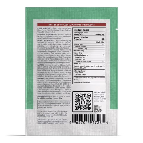 Walk The Line Gummy Pouch - CBD - Thumbnail 3