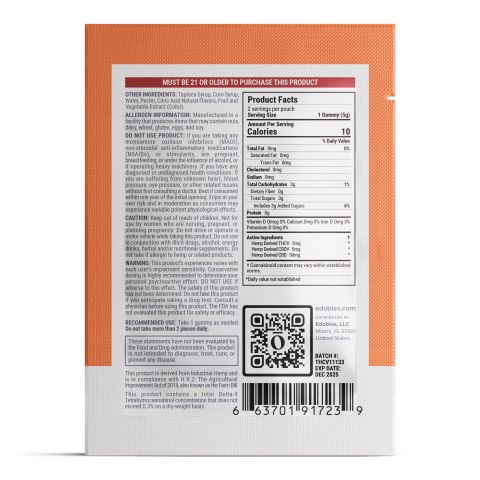 Close the Hatch Gummy Pouch - THCV, CBDV, CBD - Thumbnail 3