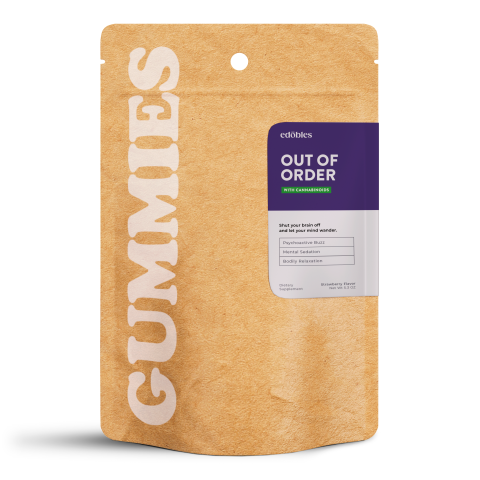 Out of Order Gummies - D8, D9, THCP, Mushroom Blend - 502mg - Thumbnail 2