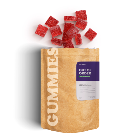 Out of Order Gummies - D8, D9, THCP, Mushrooms - Thumbnail 1