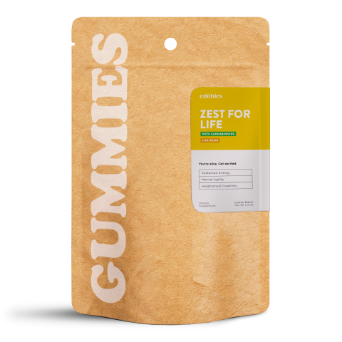 Zest for Life Gummies - D8, Live Resin - Thumbnail 2