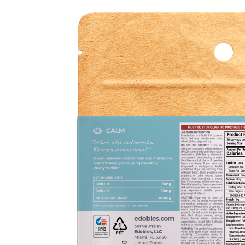 Cruise Control Gummies - D9, D8, Mushrooms - Thumbnail 5