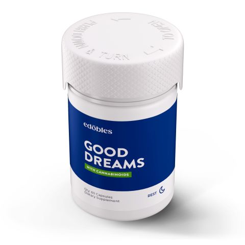 Good Dreams Capsules - CBD, CBN, Melatonin - Thumbnail 4