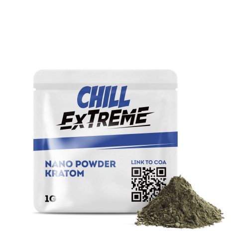 1,000mg Kratom Nano Powder - Chill Extreme - Thumbnail 2