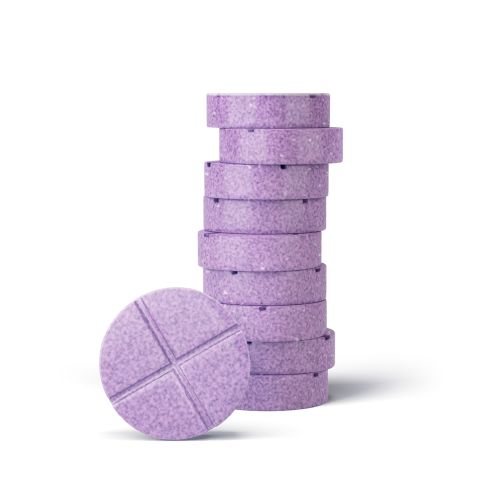 50mg CBD, Broad Spectrum CBD Nano Tablets - Grape - Thumbnail 1
