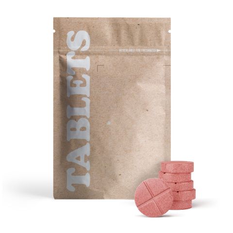 50mg Kava Nano Tablets - Raspberry - Thumbnail 2