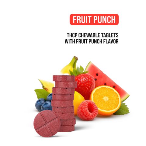 50mg THCP Nano Tablets - Fruit Punch - Thumbnail 4