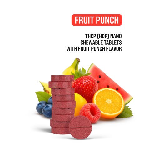 25mg - THCP Nano - Tablets - Fruit Punch - Thumbnail 4