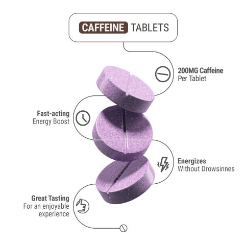 200mg - Caffeine - Tablets - Fruit Punch - Thumbnail 5