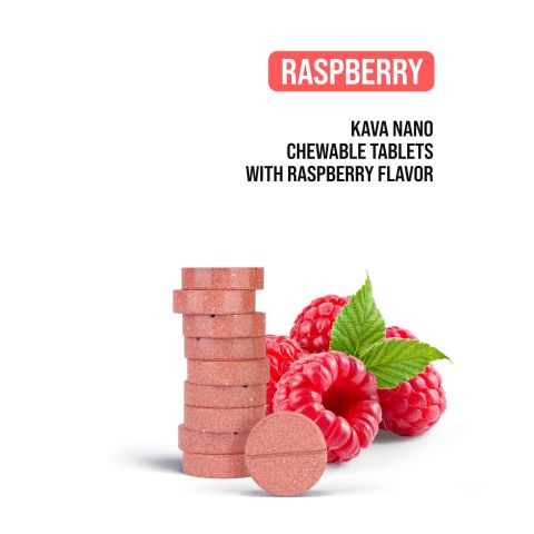 25mg - Kava Nano - Tablets - Raspberry - Thumbnail 4