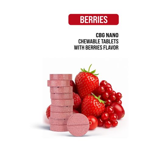 25mg CBG Nano Tablets - Berries - Thumbnail 5