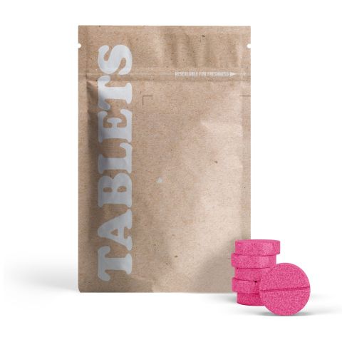 25mg Full Spectrum CBD Nano Tablets - Strawberry - Thumbnail 2