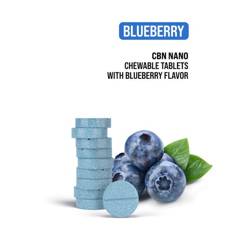 25mg CBN Nano Tablets - Blueberry - Thumbnail 5