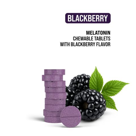 10mg Melatonin Tablets - Blueberry - Thumbnail 4