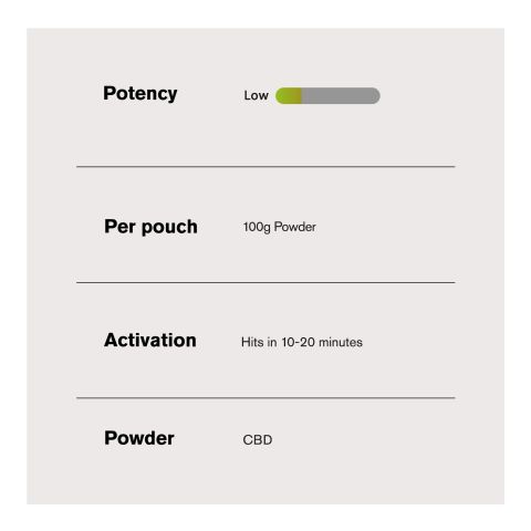 100g CBD Isolate Nano Powder - Thumbnail 4
