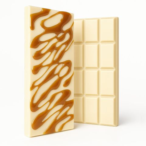 Choco Chill White Chocolate & Caramel Bar - Delta 8 - 1,200mg - Thumbnail 3