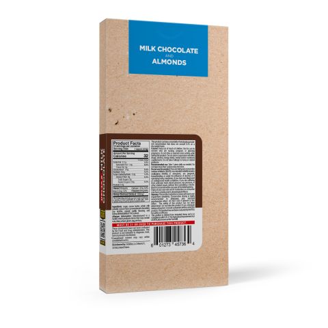 1,200mg Choco Chill (Milk Chocolate & Almonds) Bar - Delta 8 - Thumbnail 4