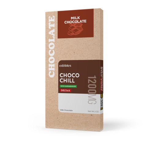 Choco Chill Milk Chocolate Bar - Delta 8 - 1,200mg - Thumbnail 2