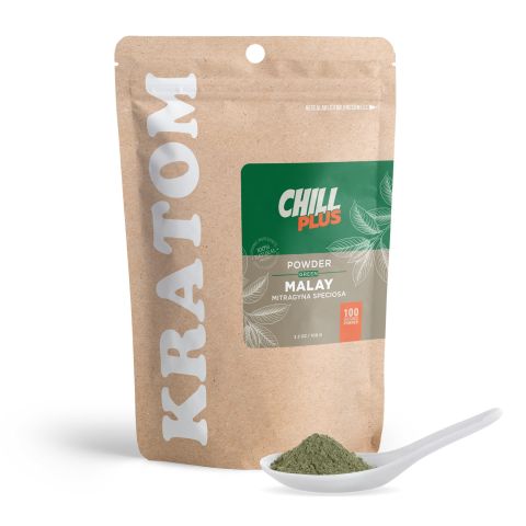 100g Kratom Powder - Chill Plus - Thumbnail 1
