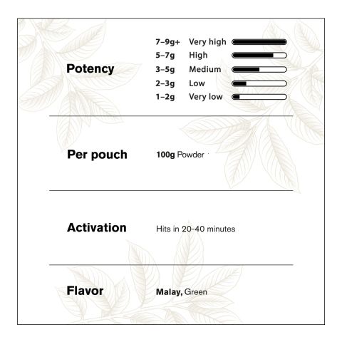 100g Kratom Powder - Chill Plus - Thumbnail 5